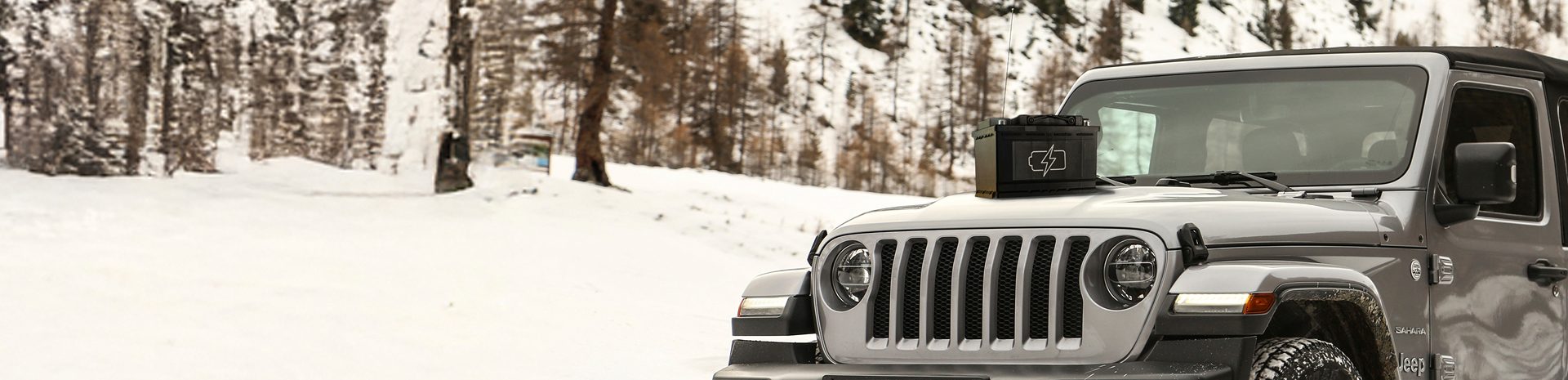Batéria pod kontrolou JEEP