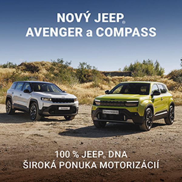 Nový Jeep Avenger a Jeep Compass