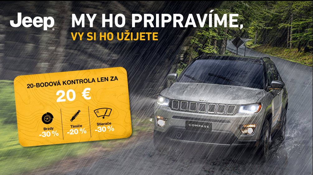 Sezónna kontrola JEEP